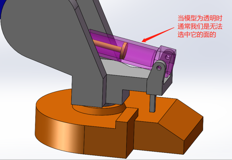 SolidWorks技巧 | 无法选择模型面，可以试试这几种方法