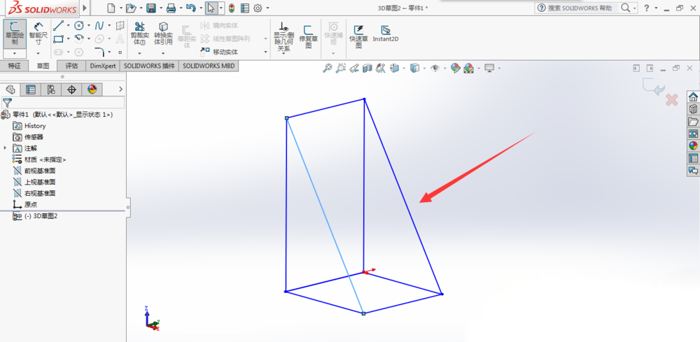 SolidWorks 绘制3D草图的方法