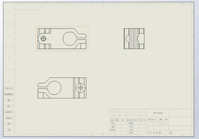 SolidWorks中创建预定义视图模板的方法